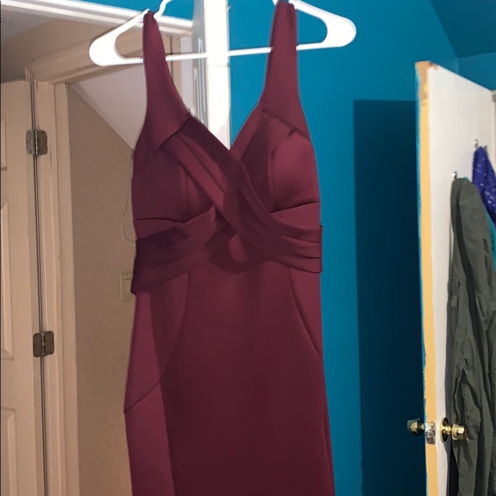 long gown worn once. Very flattering